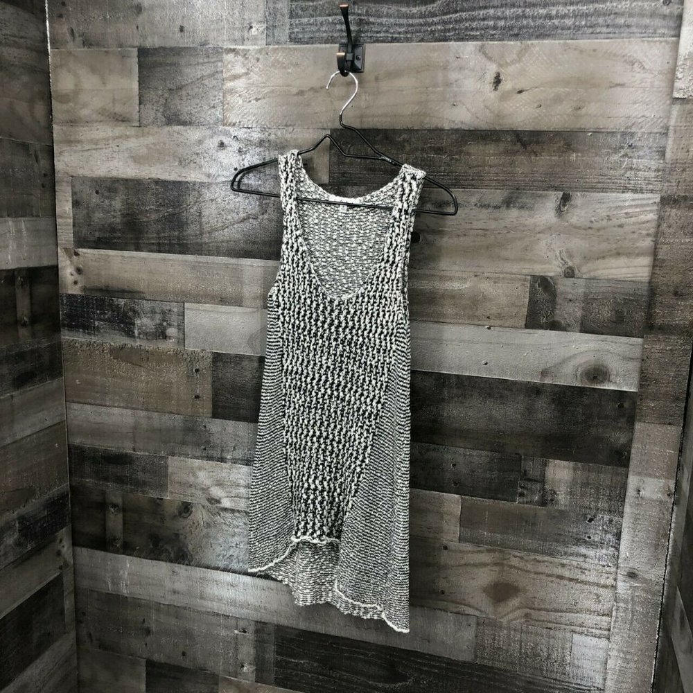 Cabi High Low Sleeveless Knit Top Shirt Sz S Loose - Picture 2 of 5